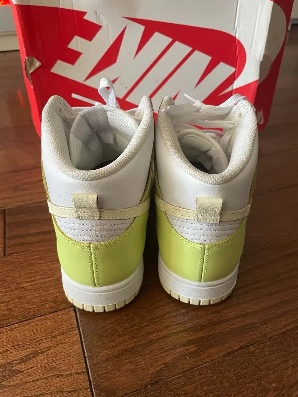 Nike Dunk High Pastel Multi Color Womens 9 / Youth 7.5 Easter Spring Sneakers